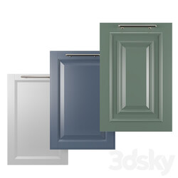 Kitchen - Cabinet Doors Set 01 