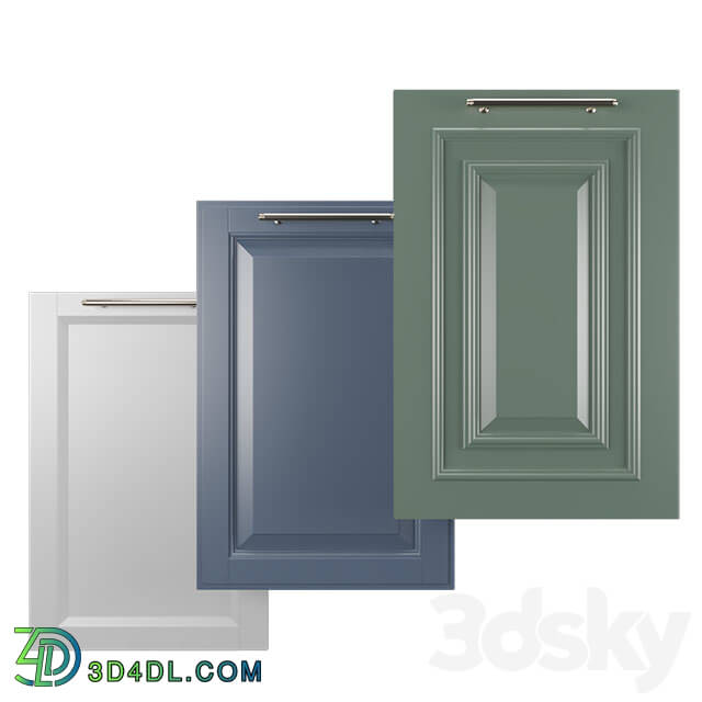 Kitchen - Cabinet Doors Set 01