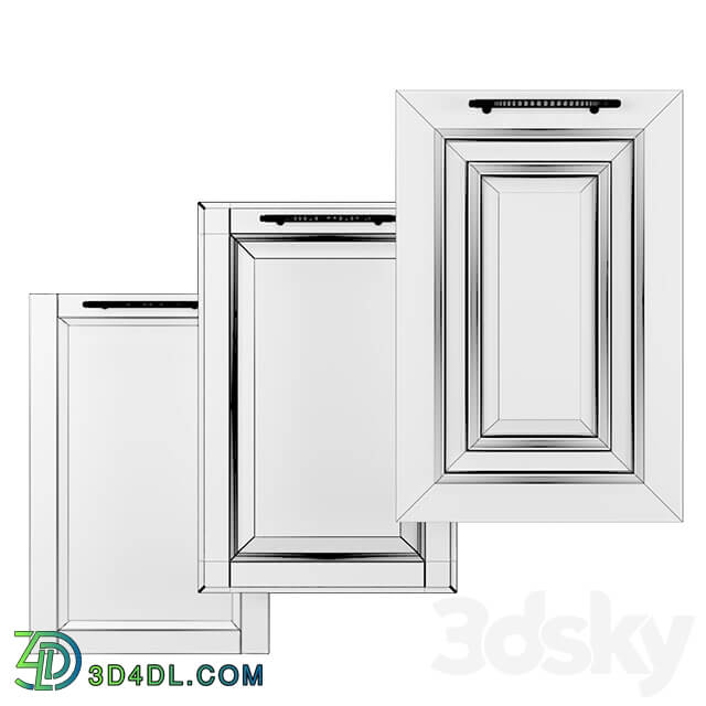 Kitchen - Cabinet Doors Set 01