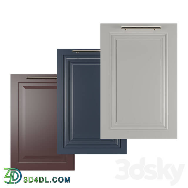 Kitchen - Cabinet Doors Set 02