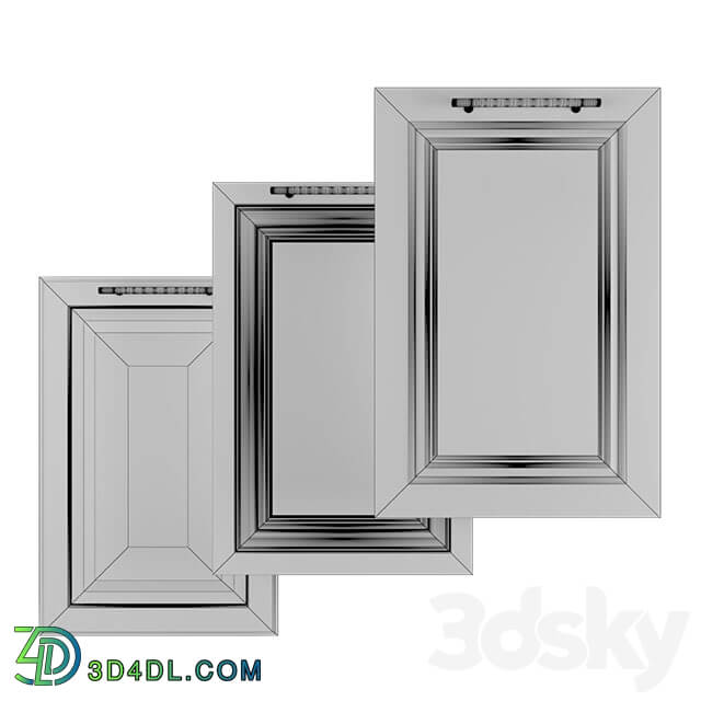 Kitchen - Cabinet Doors Set 02