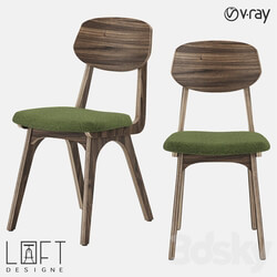 Chair - Chair LoftDesigne 1446 model 