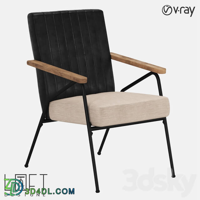 Arm chair - Armchair LoftDesigne 31356 model