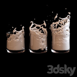 Food and drinks - Milk splash 