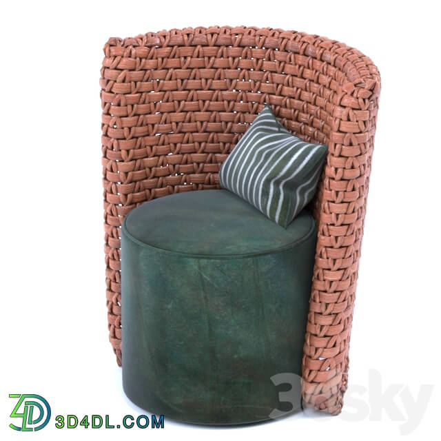 Arm chair - Wicker chair