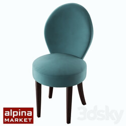 Chair - Dining chair IXORA dark walnut ALP _ ST-104_3 _ VirginiaOcean 
