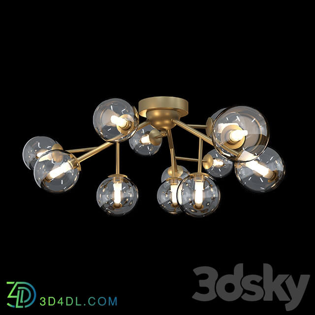 Chandelier - Ceiling Lamp Maytoni Dallas Mod545 Pl-12 G