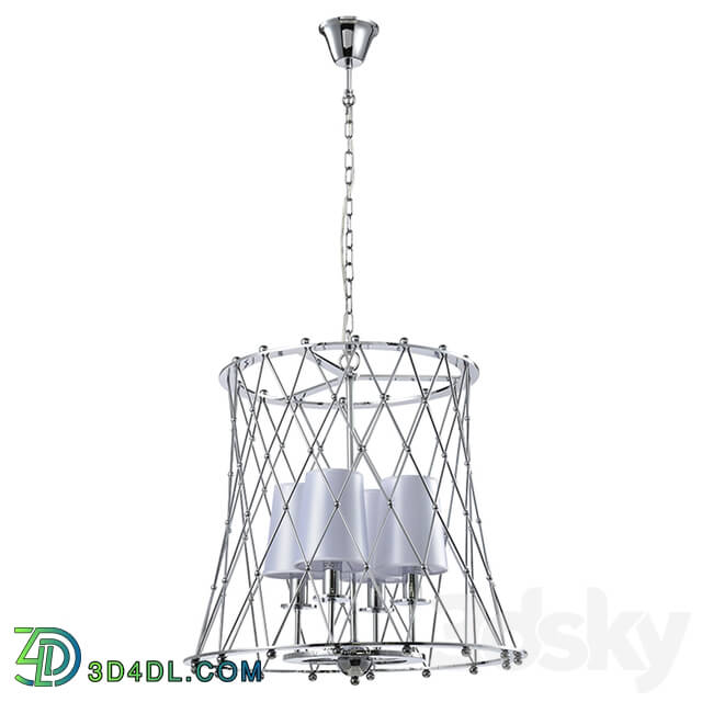 Chandelier - Newport light _ 7224S brass _ nickel