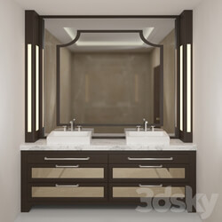 Bathroom furniture - Washbasin Cabinet 01 