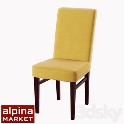 Chair - Soft chair Zanna dark walnut ALP _ ST-112 _ Diva_shafran 