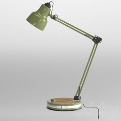 Table lamp - Lamp greensteel 