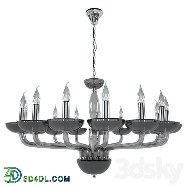 Chandelier - Newport 12615S smoke