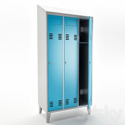 Wardrobe _ Display cabinets - Metal locker 