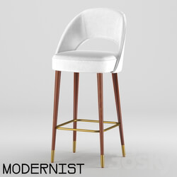 Chair - Bar stool Mark Wood NF _OM_ 
