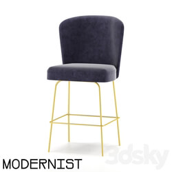 Chair - Bar stool Magrit Metall NF _OM_ 