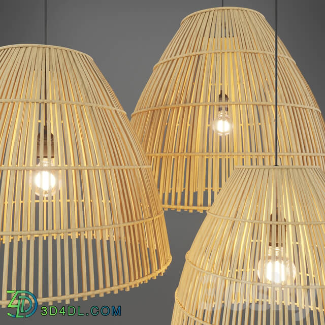 Chandelier - Rattan pendant light