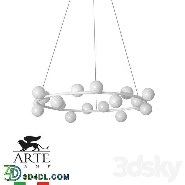 Chandelier - Arte Lamp Dexter A3619 Sp-18 Wh Om