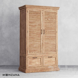 Wardrobe _ Display cabinets - OM Wardrobe Replica 2 sections Moonzana 