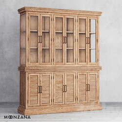Wardrobe _ Display cabinets - OM Sideboard Republic 3 sections Moonzana 