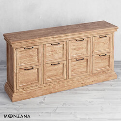 Sideboard _ Chest of drawer - OM Chest of drawers Replica 4 sections Moonzana 