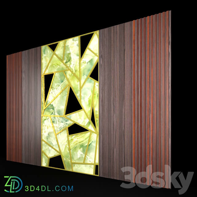 Other decorative objects - Wood panel