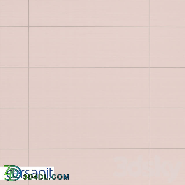 Tile - Tile Cersanit Gradient pink 19.8x59.8 GRS071