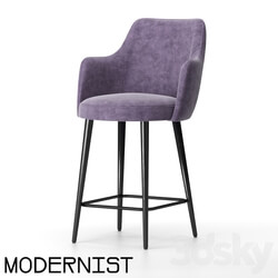 Chair - _OM_ Bar semi-chair Mone Wood NF 