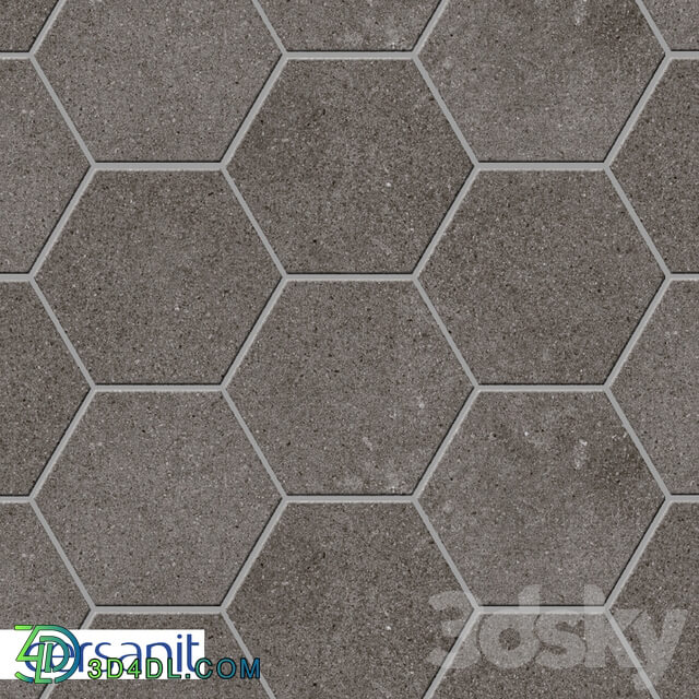 Tile - Mosaic Cersanit Lofthouse dark gray 29.7x59.8 LS6O406