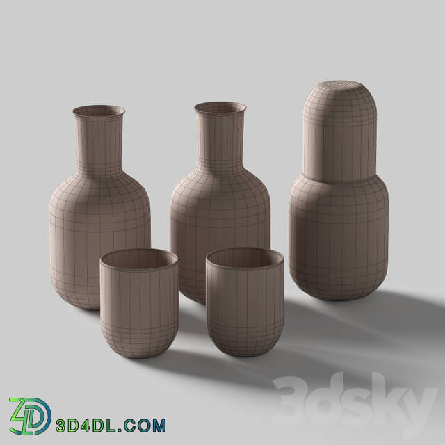 Vase - Night carafe set
