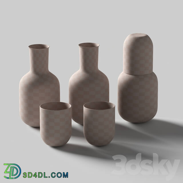 Vase - Night carafe set