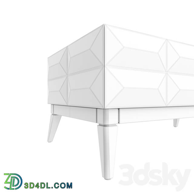 Sideboard _ Chest of drawer - Pyramid Cabinet Console _ Table