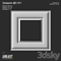 Decorative plaster - www.dikart.ru DS-411 331x331x15mm 9_19_2019 