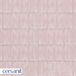Tile - _PDG074D_ Tile Pudra brick_ relief_ pink_ 20x44 