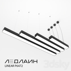 Technical lighting - Pendant Lamp Linear P6472 _ Ledline 