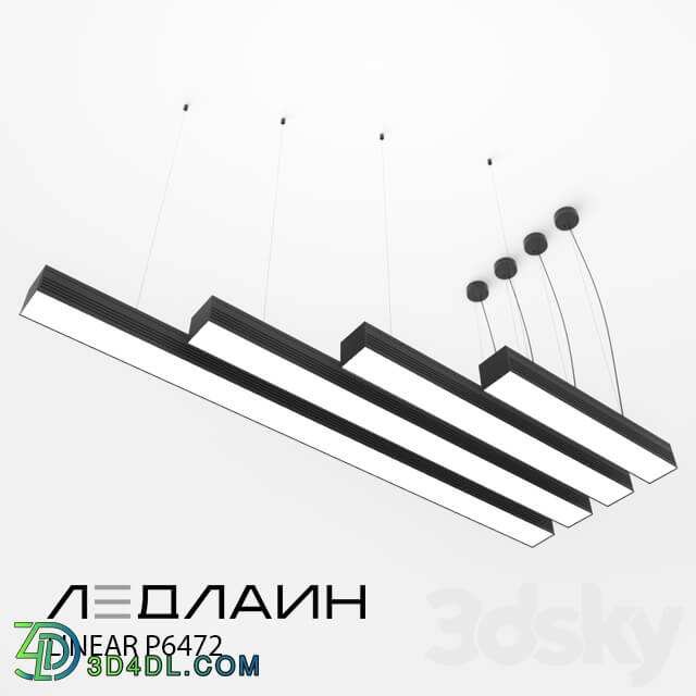 Technical lighting - Pendant Lamp Linear P6472 _ Ledline