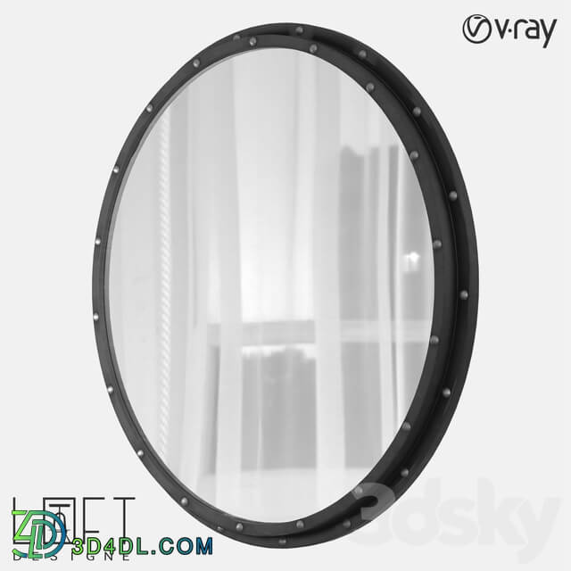 Mirror - Mirror LoftDesigne 3043 model