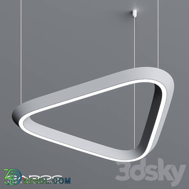 Chandelier - Pendant lamp Saros Iceberg-4 trio