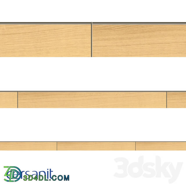 Tile - Skirting board Cersanit Woodhouse beige 0.7x59.8 WS5A016