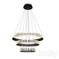 Chandelier - Hanging LED chandelier Gh61t348126BK _ WT 