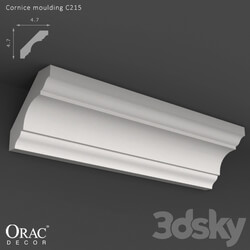 Decorative plaster - OM Cornice Orac Decor C215 