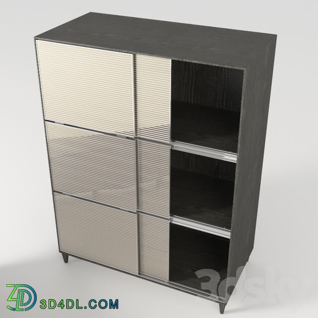 Sideboard _ Chest of drawer - Three Modern sliding Console