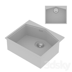 Sink - Kitchen sink Ocean Gray KitKraken 