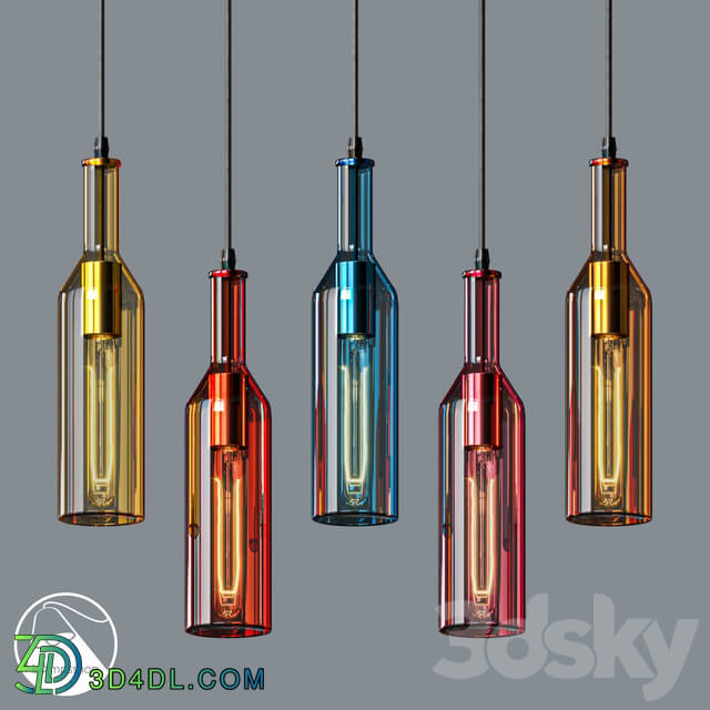 Technical lighting - PDL2038 Chandelier Bottle