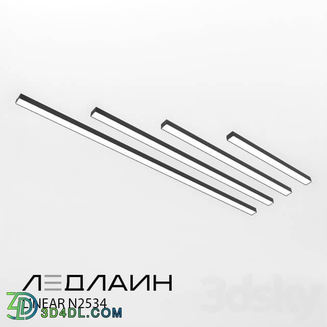 Technical lighting - Pendant Lamp Linear N2534 _ Ledline