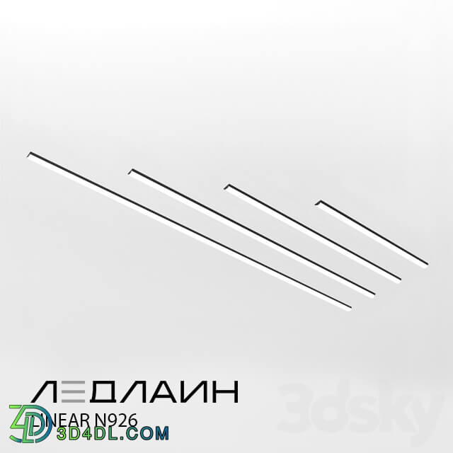 Technical lighting - Pendant lamp LINEAR N926 _ LEDLINE