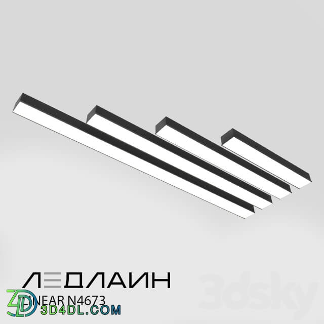 Technical lighting - Pendant Lamp Linear N4673 _ Ledline