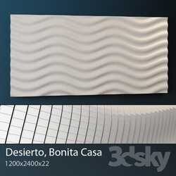 Other decorative objects - wallboard Desierto 