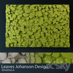 3D panel - wall panels Leaves Johanson Design 