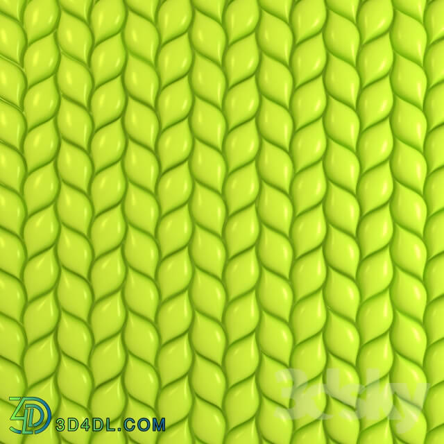 Other decorative objects - Tile 3d Surface - Treccia