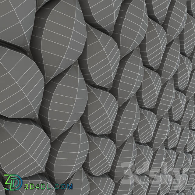 Other decorative objects - Tile 3d Surface - Treccia